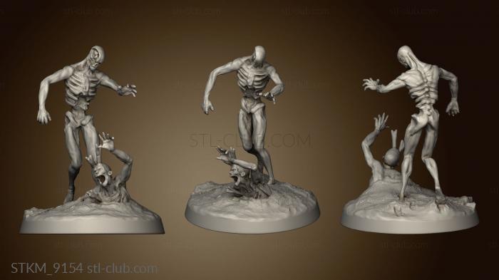 3D model Lich Giant Zombie Grp (STL)