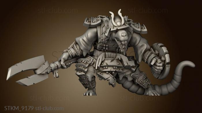 3D model Shinobi rat (STL)