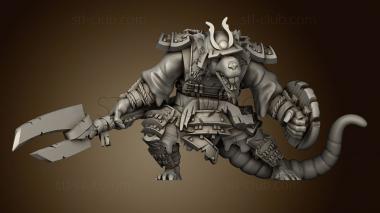 3D model Shinobi rat (STL)