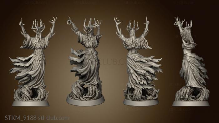 3D model Forest Enemies Pilgrim Thorn Lock Druid (STL)