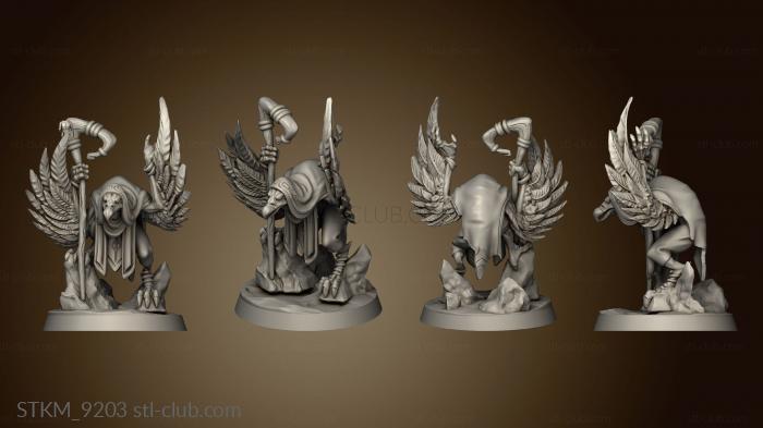 3D model Feather Folk wizard (STL)