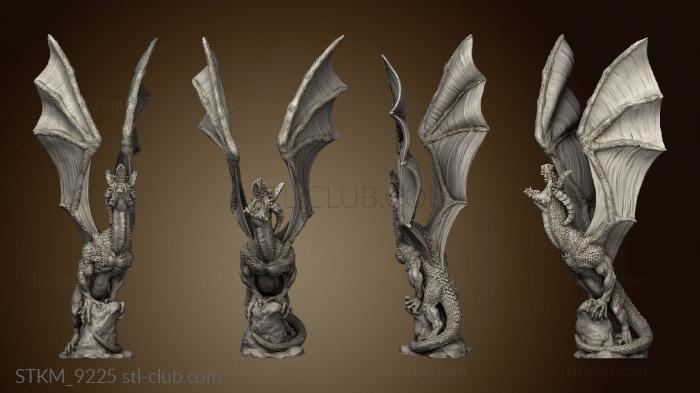 3D model Daemonic Kingdom Photo Dragon (STL)