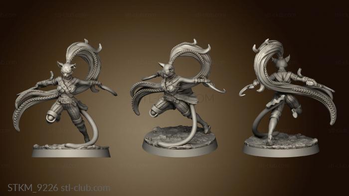 3D model Pirates Curse the Dead Seas Troops Tabaxi Whirlwind (STL)