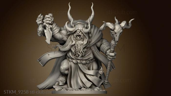 3D model Warlock Minotaur (STL)