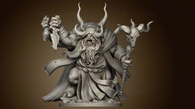 3D model Warlock Minotaur (STL)