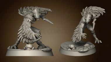 3D model Feather Folk fighters (STL)