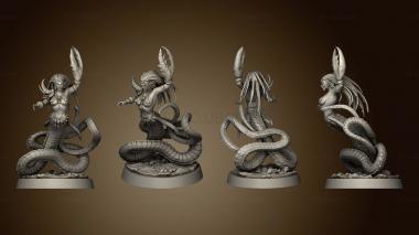 3D model Pirates Curse the Dead Seas Troops Doom Mermaids mermaid (STL)