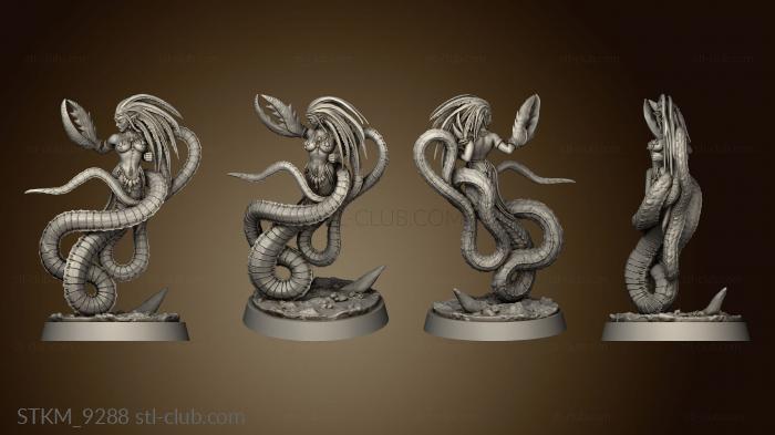 3D model Pirates Curse the Dead Seas Troops Doom Mermaids mermaid (STL)