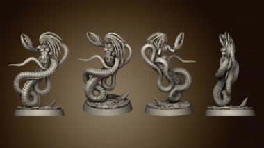 3D model Pirates Curse the Dead Seas Troops Doom Mermaids mermaid (STL)