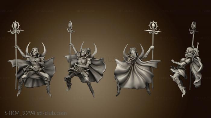 3D model HOLE Wizard DRAGON Rider (STL)