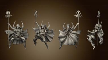 3D model HOLE Wizard DRAGON Rider (STL)