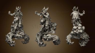 3D model DEMONIC CIRCUS Fire breather (STL)