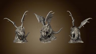 3D model Caves Despair Cave Dragon Fire Breath (STL)