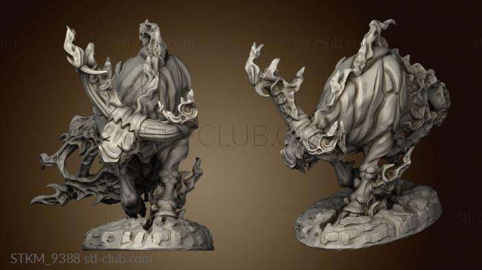 3D model Fire Bull (STL)