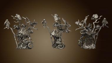 3D model Necro Birds (STL)