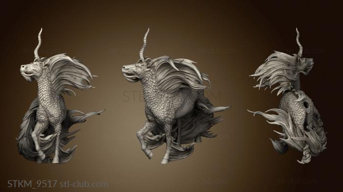 3D model Set Kirin Tail (STL)