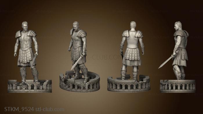 Gladiator Maximus statue