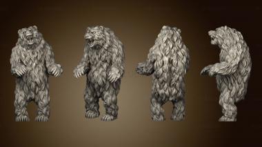 3D model Indians bear (STL)