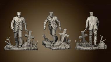 3D model Frankenstein Monster statue (STL)