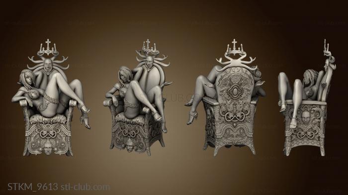 3D model kingdom death KDM Simone Hector Moran (STL)