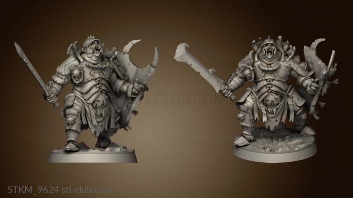 3D model Orc Warband Berserker (STL)