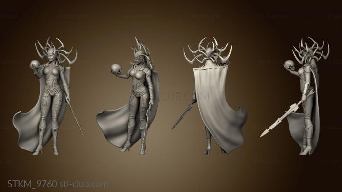 Hela Stand Thor cloak