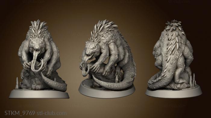 3D model Exp ion to the Underworld Basilisk (STL)