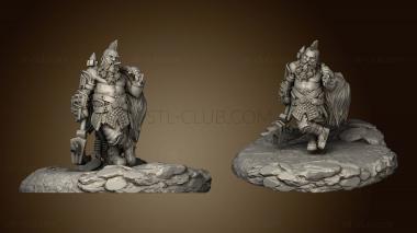 3D model Magma lords The Embergut Giantbane Brothers ly Hero (STL)