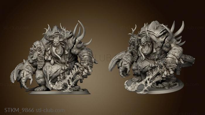 3D model Nurgle PLAGUE DEMON (STL)