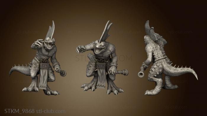 3D model KNIGHT Skink Blowpipe Hunter (STL)