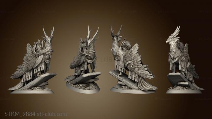 3D model Mounted Guinevere (STL)