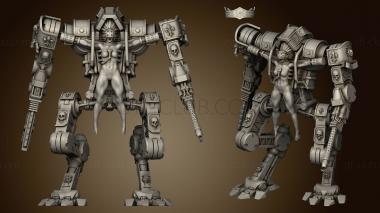 3D model Sister Battle Inquisitor War ENGINE Purifier (STL)