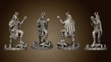 3D model Society Speak the Devi Agamar Infernal Warlock (STL)