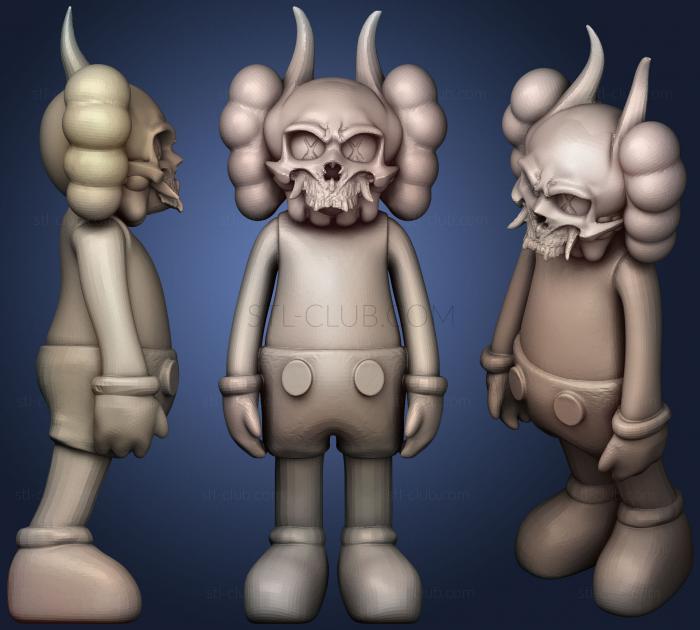 Kaws вдохновлен маской Oni