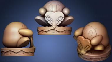 3D модель Кирби и Уоддл Ди1 (STL)