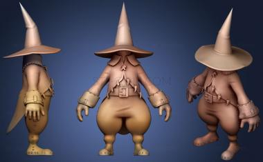 3D модель Фан-арт Черный Маг из Final Fantasy IX (STL)