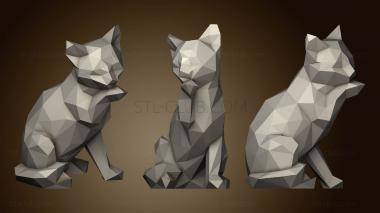 3D модель GATO LAMBENDO PATA (STL)