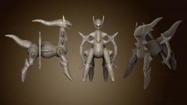 3D модель Схема Сборки Minecraft Arceus (STL)