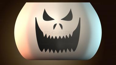 3D модель Тыква на Хэллоуин (STL)