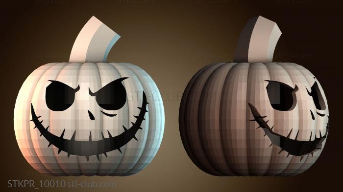 Страшная тыква на Хэллоуин