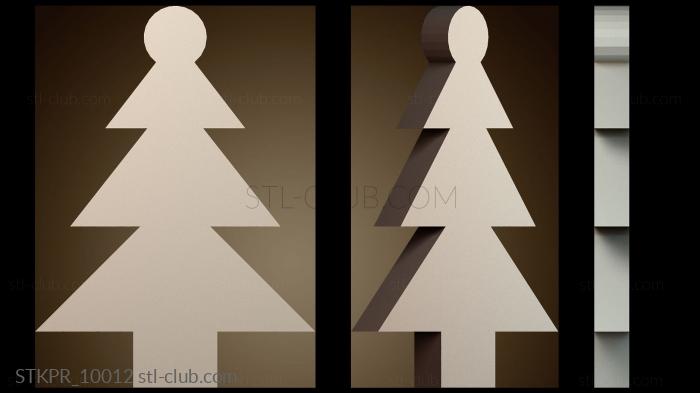 Простая рождественская елка