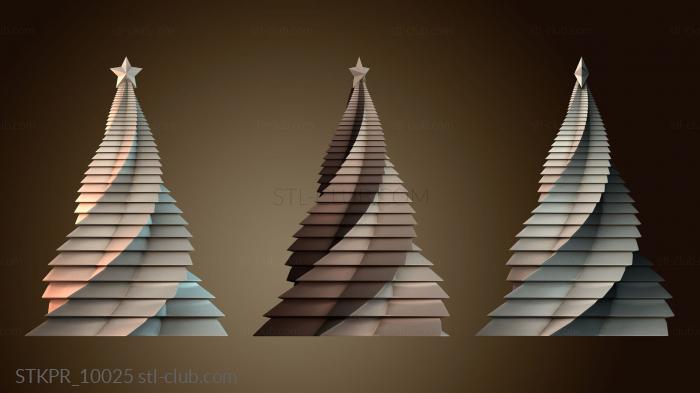 Статуэтки упрощенные Рождественская елка