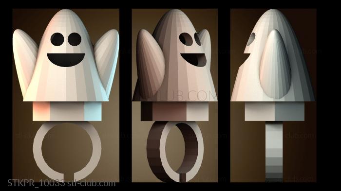 Статуэтки упрощенные Кольцо призрак на Хэллоуин