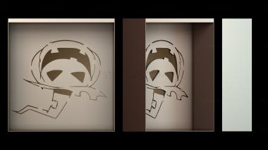 3D модель Тыквенный светильник на Хэллоуин (STL)