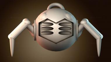 3D модель Паук Хэллоуин Марвин (STL)