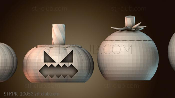 Статуэтки упрощенные Помидор и тыква