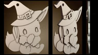 3D модель Eevee Halloween Special (STL)