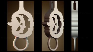 3D модель Браслет на Хэллоуин (STL)