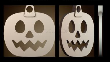 3D модель Брелок на Хэллоуин (STL)