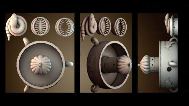 3D модель Туманный котел для Хэллоуина (STL)